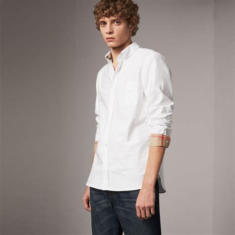 zalando camicia bianca uomo burberry|Camicie da uomo .